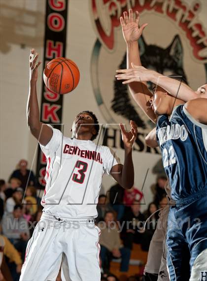 Thumbnail 2 in Silverado vs. Centennial (CIF SS Div 1AA Playoffs)  photogallery.