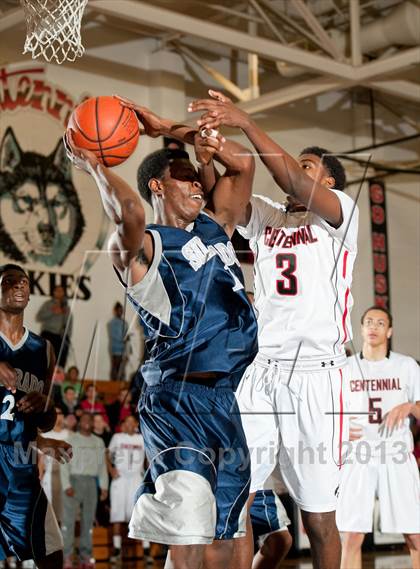 Thumbnail 2 in Silverado vs. Centennial (CIF SS Div 1AA Playoffs)  photogallery.