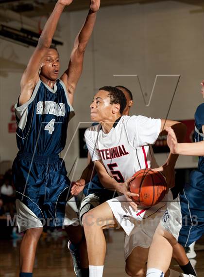 Thumbnail 1 in Silverado vs. Centennial (CIF SS Div 1AA Playoffs)  photogallery.