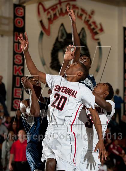 Thumbnail 2 in Silverado vs. Centennial (CIF SS Div 1AA Playoffs)  photogallery.