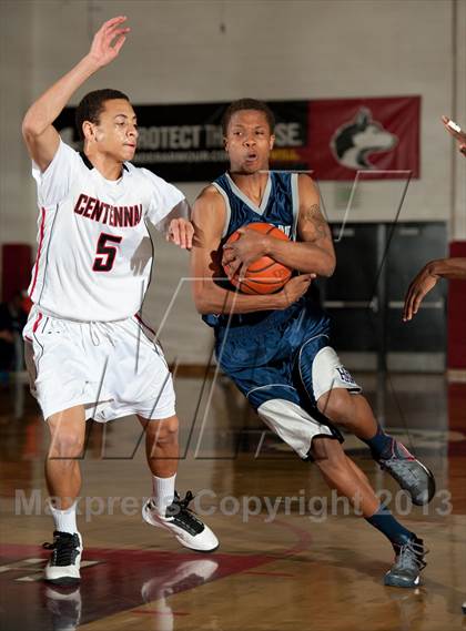 Thumbnail 2 in Silverado vs. Centennial (CIF SS Div 1AA Playoffs)  photogallery.
