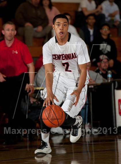 Thumbnail 2 in Silverado vs. Centennial (CIF SS Div 1AA Playoffs)  photogallery.