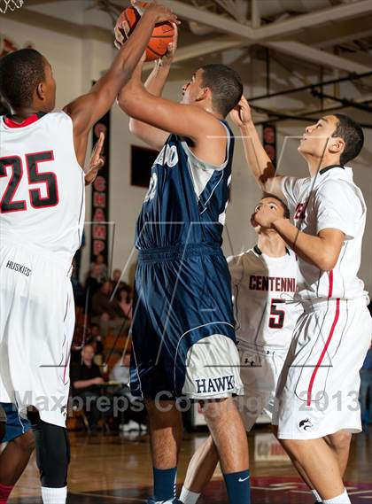 Thumbnail 1 in Silverado vs. Centennial (CIF SS Div 1AA Playoffs)  photogallery.