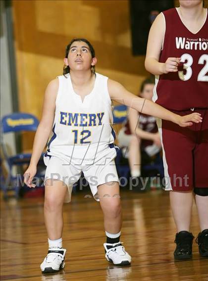 Thumbnail 2 in Fremont Christian vs. Emery photogallery.