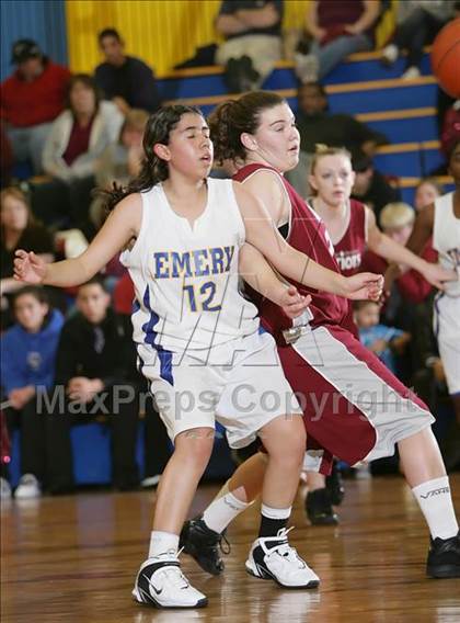 Thumbnail 2 in Fremont Christian vs. Emery photogallery.
