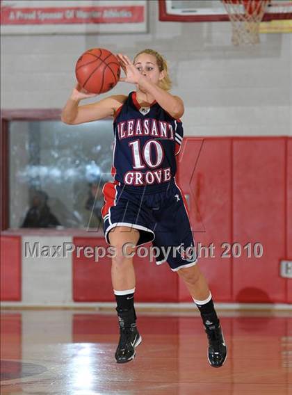 Thumbnail 3 in Pleasant Grove vs. Franklin (CIF SJS D1 Playoffs) photogallery.