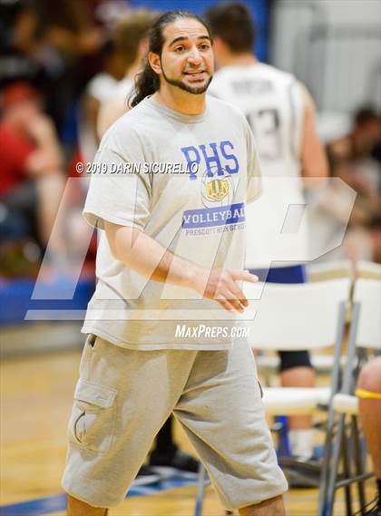 Thumbnail 2 in Prescott vs Red Mountain (Westwood Invitational Tournament) photogallery.