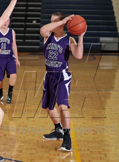 Thumbnail 1 in King's Academy vs. Tamassee-Salem (Seymour Christmas Classic) photogallery.