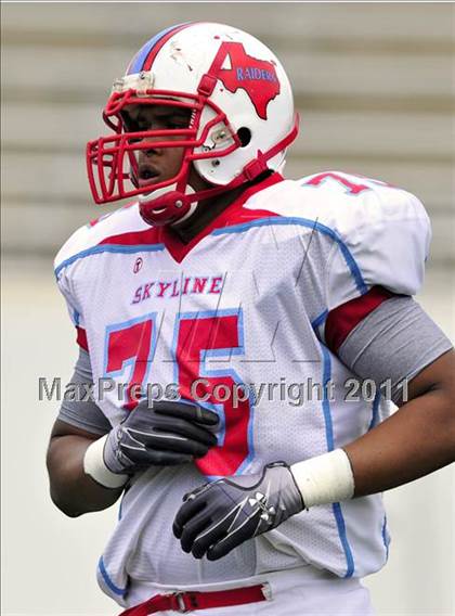Thumbnail 3 in Skyline vs. Glades Central (Gridiron Challenge) photogallery.