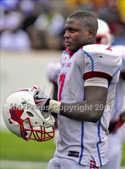 Thumbnail 3 in Skyline vs. Glades Central (Gridiron Challenge) photogallery.