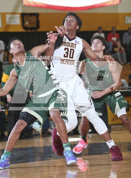 Thumbnail 1 in Mount Vernon vs Bishop Hendricken (New York Challenge) photogallery.