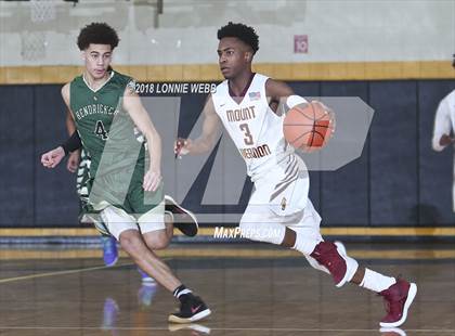 Thumbnail 1 in Mount Vernon vs Bishop Hendricken (New York Challenge) photogallery.