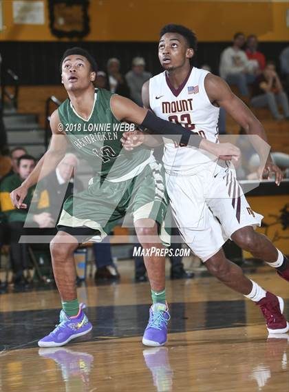 Thumbnail 3 in Mount Vernon vs Bishop Hendricken (New York Challenge) photogallery.