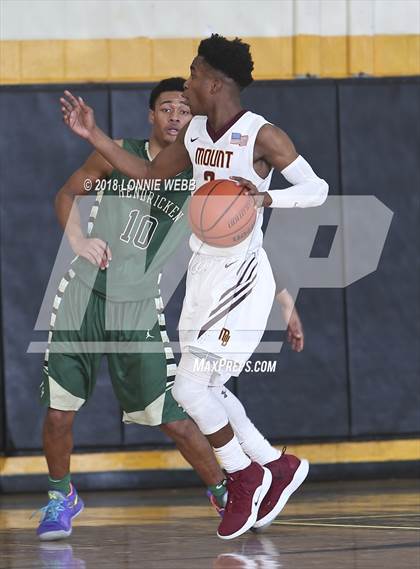 Thumbnail 3 in Mount Vernon vs Bishop Hendricken (New York Challenge) photogallery.