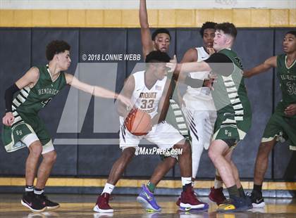 Thumbnail 2 in Mount Vernon vs Bishop Hendricken (New York Challenge) photogallery.