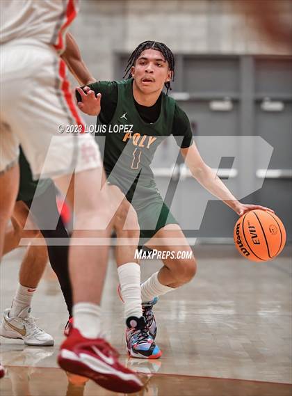 Thumbnail 2 in Long Beach Poly @ Mater Dei (CIF SS DIV 1 Playoff) photogallery.