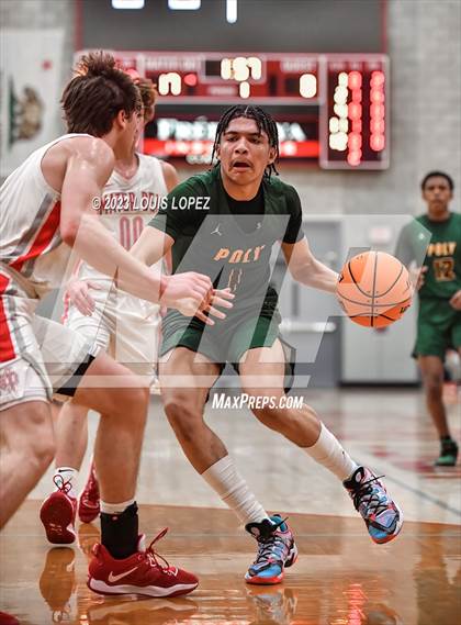 Thumbnail 1 in Long Beach Poly @ Mater Dei (CIF SS DIV 1 Playoff) photogallery.