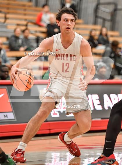 Thumbnail 2 in Long Beach Poly @ Mater Dei (CIF SS DIV 1 Playoff) photogallery.
