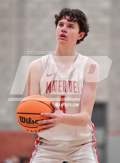 Thumbnail 2 in Long Beach Poly @ Mater Dei (CIF SS DIV 1 Playoff) photogallery.