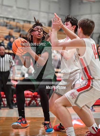 Thumbnail 1 in Long Beach Poly @ Mater Dei (CIF SS DIV 1 Playoff) photogallery.