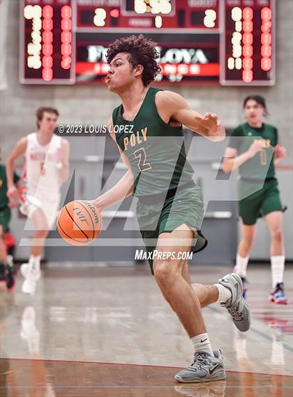 Thumbnail 2 in Long Beach Poly @ Mater Dei (CIF SS DIV 1 Playoff) photogallery.