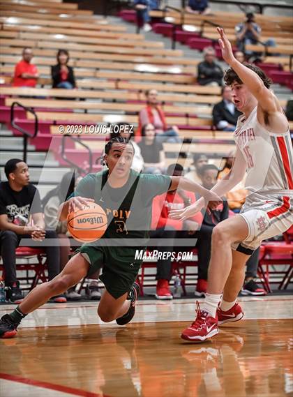 Thumbnail 2 in Long Beach Poly @ Mater Dei (CIF SS DIV 1 Playoff) photogallery.