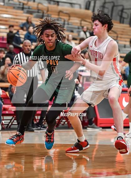 Thumbnail 3 in Long Beach Poly @ Mater Dei (CIF SS DIV 1 Playoff) photogallery.
