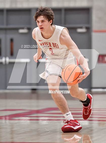 Thumbnail 2 in Long Beach Poly @ Mater Dei (CIF SS DIV 1 Playoff) photogallery.