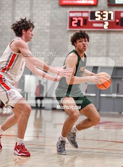 Thumbnail 1 in Long Beach Poly @ Mater Dei (CIF SS DIV 1 Playoff) photogallery.