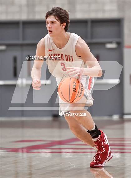 Thumbnail 1 in Long Beach Poly @ Mater Dei (CIF SS DIV 1 Playoff) photogallery.
