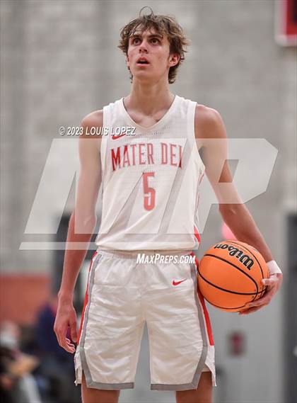 Thumbnail 2 in Long Beach Poly @ Mater Dei (CIF SS DIV 1 Playoff) photogallery.