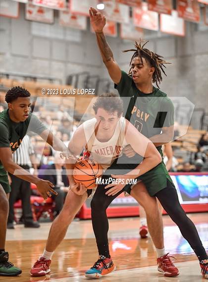 Thumbnail 3 in Long Beach Poly @ Mater Dei (CIF SS DIV 1 Playoff) photogallery.