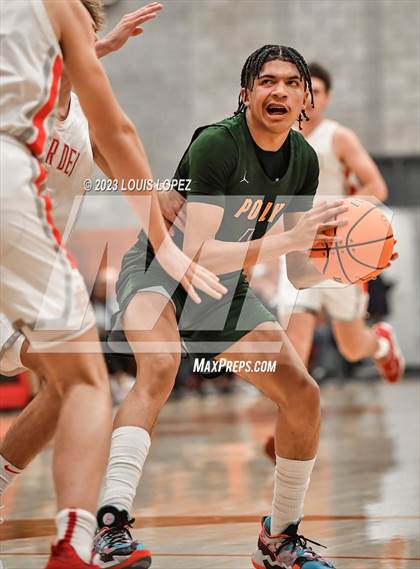 Thumbnail 3 in Long Beach Poly @ Mater Dei (CIF SS DIV 1 Playoff) photogallery.