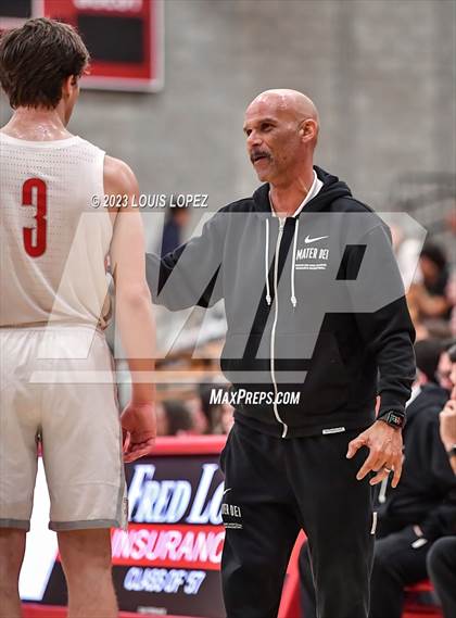 Thumbnail 2 in Long Beach Poly @ Mater Dei (CIF SS DIV 1 Playoff) photogallery.