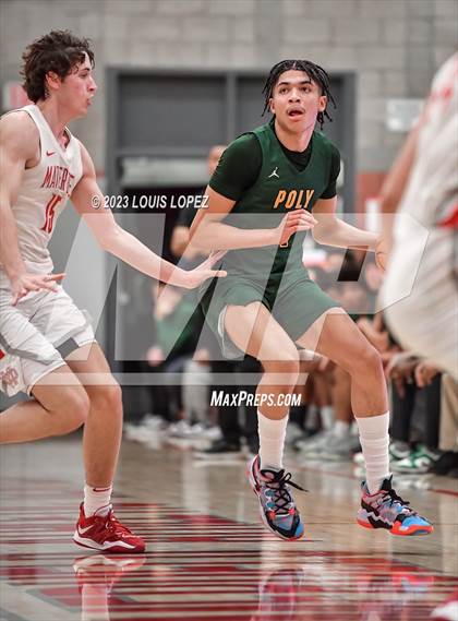 Thumbnail 3 in Long Beach Poly @ Mater Dei (CIF SS DIV 1 Playoff) photogallery.