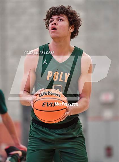 Thumbnail 2 in Long Beach Poly @ Mater Dei (CIF SS DIV 1 Playoff) photogallery.