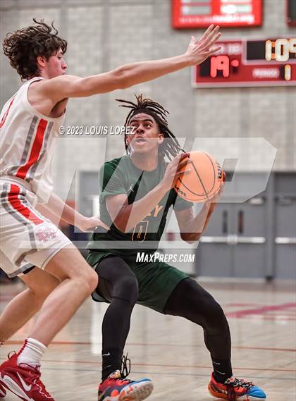 Thumbnail 2 in Long Beach Poly @ Mater Dei (CIF SS DIV 1 Playoff) photogallery.