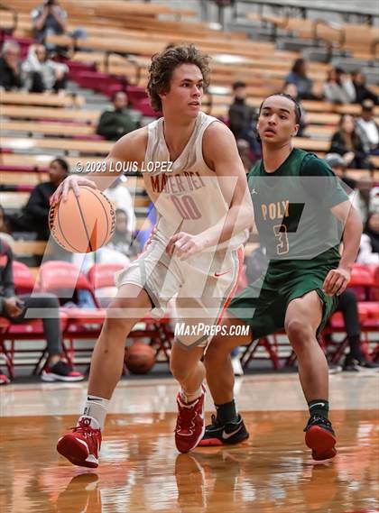 Thumbnail 2 in Long Beach Poly @ Mater Dei (CIF SS DIV 1 Playoff) photogallery.