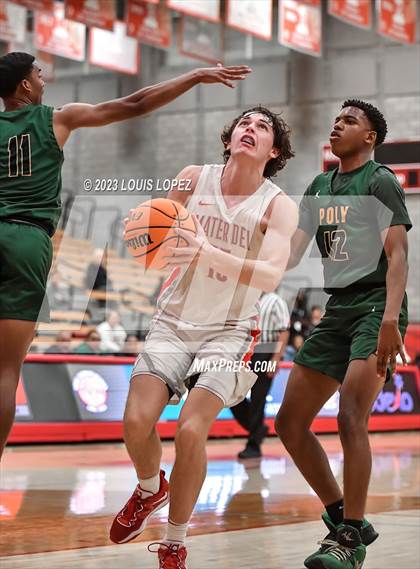 Thumbnail 1 in Long Beach Poly @ Mater Dei (CIF SS DIV 1 Playoff) photogallery.