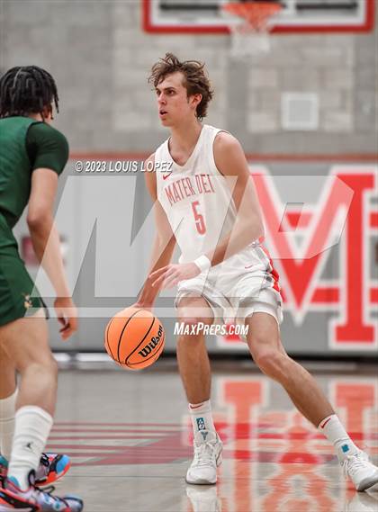 Thumbnail 3 in Long Beach Poly @ Mater Dei (CIF SS DIV 1 Playoff) photogallery.