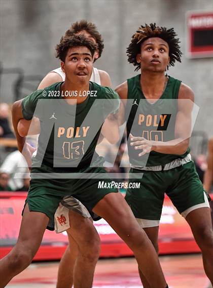 Thumbnail 1 in Long Beach Poly @ Mater Dei (CIF SS DIV 1 Playoff) photogallery.