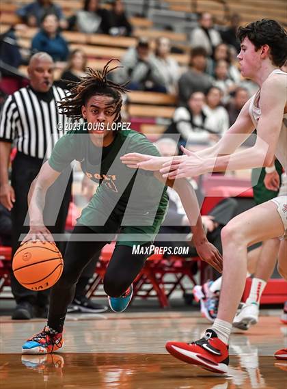 Thumbnail 2 in Long Beach Poly @ Mater Dei (CIF SS DIV 1 Playoff) photogallery.