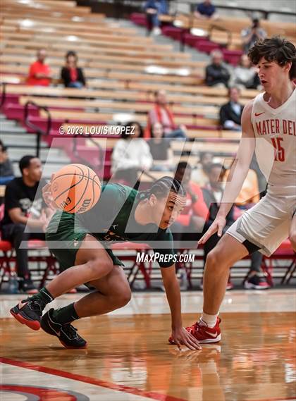 Thumbnail 1 in Long Beach Poly @ Mater Dei (CIF SS DIV 1 Playoff) photogallery.