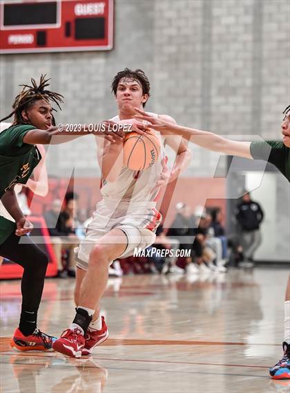 Thumbnail 1 in Long Beach Poly @ Mater Dei (CIF SS DIV 1 Playoff) photogallery.