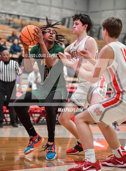 Thumbnail 3 in Long Beach Poly @ Mater Dei (CIF SS DIV 1 Playoff) photogallery.