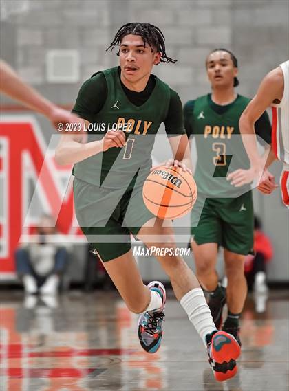Thumbnail 3 in Long Beach Poly @ Mater Dei (CIF SS DIV 1 Playoff) photogallery.