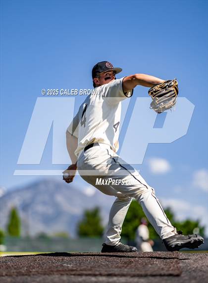 Thumbnail 3 in American Fork vs. Lehi (UHSAA 6A Championship Game 1) photogallery.
