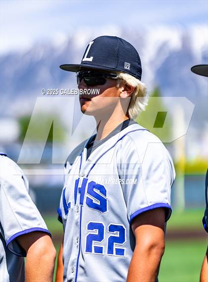 Thumbnail 2 in American Fork vs. Lehi (UHSAA 6A Championship Game 1) photogallery.