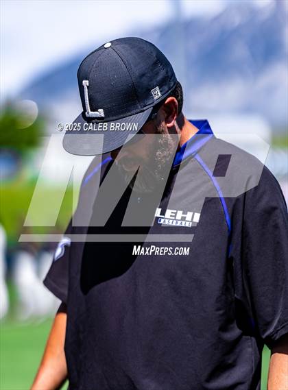 Thumbnail 1 in American Fork vs. Lehi (UHSAA 6A Championship Game 1) photogallery.