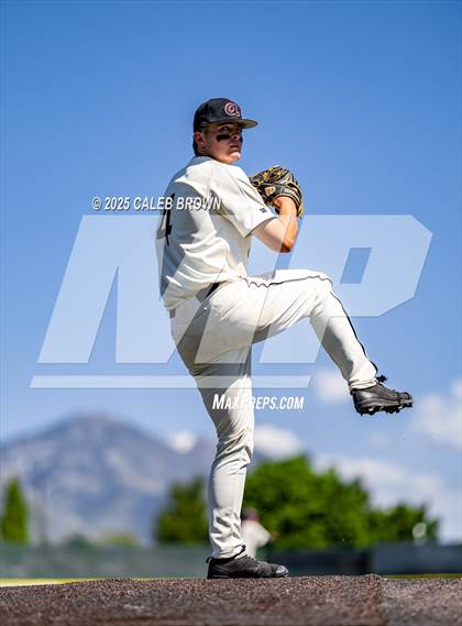 Thumbnail 1 in American Fork vs. Lehi (UHSAA 6A Championship Game 1) photogallery.